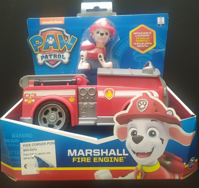 Paw Patrol   Marshall Feuer Motor & Figur Set Brandneu Verpackt Nickelodeon