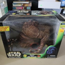 STAR WARS POWER OF THE FORCE RANCOR & LUKE SKYWALKER DELUXE ACTION FIGURES NIB