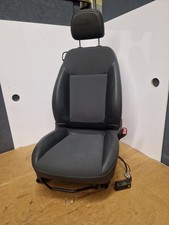 ✅ Opel Corsa D Beifahrersitz Sitzheizung Leder Grau Original 13288812