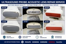 Servicio de reparación y re-lente de sonda transductor de ultrasonido | GE Philips Siemens Mindray