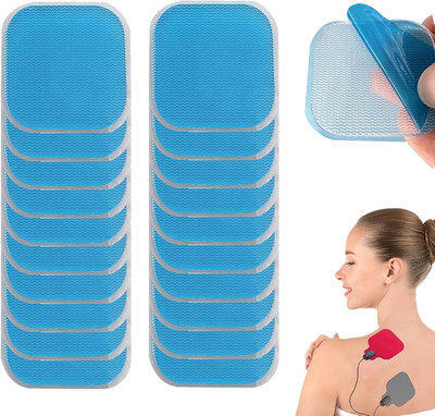 20 Stück Gel Pads,Tens Pads,Ems Pads,Ersatz Gelpad Kompatibel Mit Beurer Em 59 H