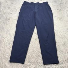 Columbia Women's L Navy Blue Pleasant Creek Core Pant Jogger Hiking Pull On