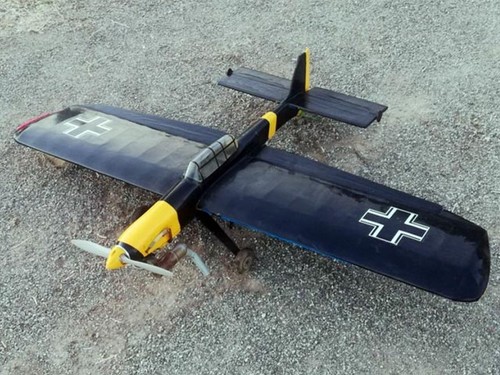 Hobby Helpers #253R Still Stuka Stunt & B-26 CL Scale Model Airplane Plans