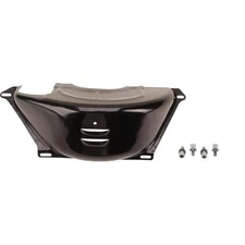 GM TH350/TH400 Flywheel/Flexplate Dust Cover w/Stainless Bolts, For Chevy Engine