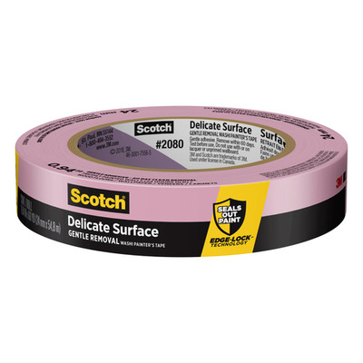 Scotch Delicate Surface Painter s Tape: 0.94 in. x 60 yds. (Purple)