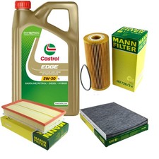 INSPEKTIONSKIT FILTER CASTROL 5L ÖL 5W30 für Skoda Octavia I Combi 1U5 1.9 TDI