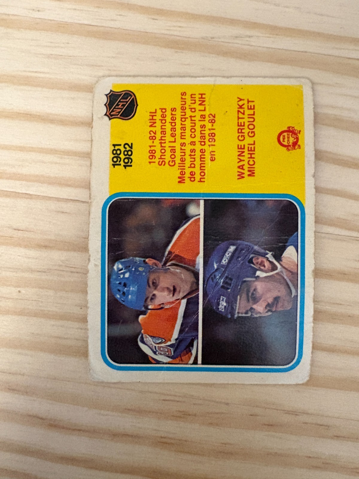 1982-83 O-Pee-Chee #237 Wayne Gretzky / Michel Goulet RARE & VINTAGE ! (invG18)