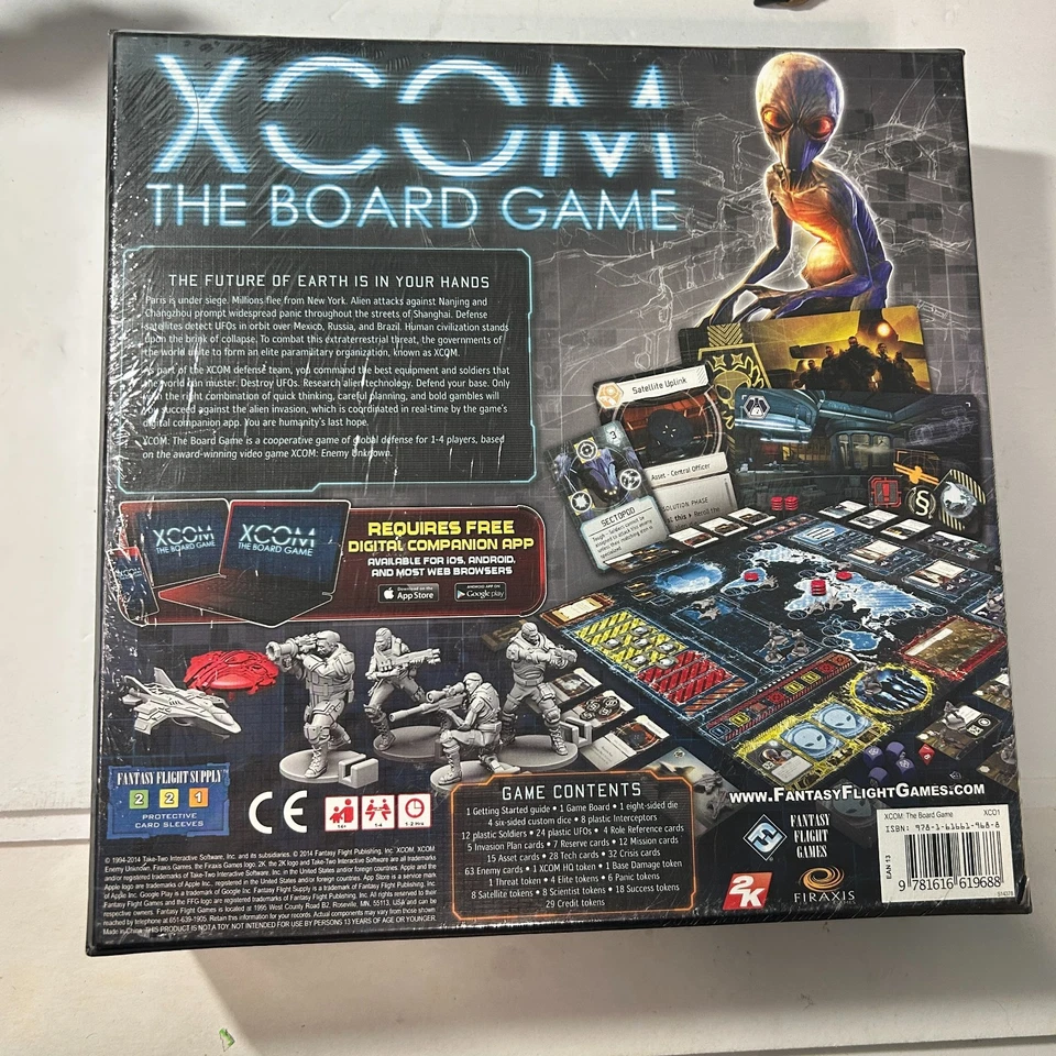 XCOM The Board Game Fantasy Flight Games Firaxis Sealed NEW - Image 4 of 4