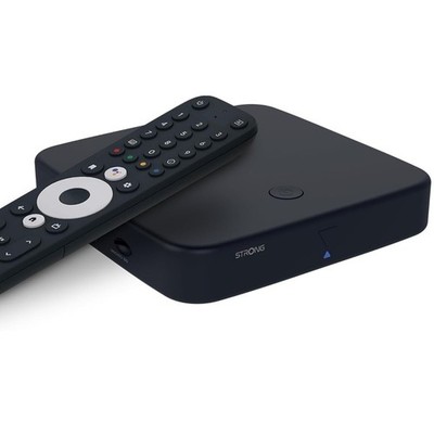 STRONG Streaming Box Android TV 4K UHD - SRT 423 - Chromecast Built-in - DVB-T