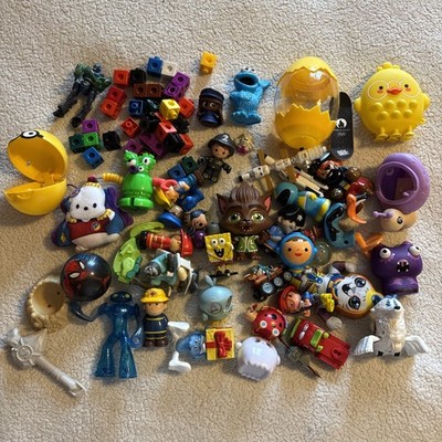 Bulk Lot Mixed Toys Tech Deck SpongeBob Pirates Cookie Monster Mr Beast Daffy