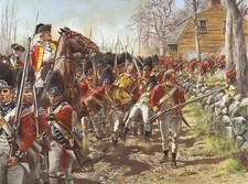 Parker's Revenge, April 19, 1775 - Don Troiani - Revolutionary War