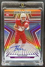2024 Panini Rookies & Stars Trey Benson RC Auto #/299 Cardinals Rookie