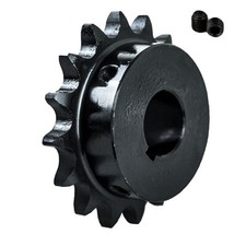 Jeremywell 50 Roller Chain Sprocket B Type 1" Bore 16 Tooth