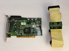 Adaptec AHA-2940U2B PCI SCSI Controller Card w Cable Adapter Mac PC