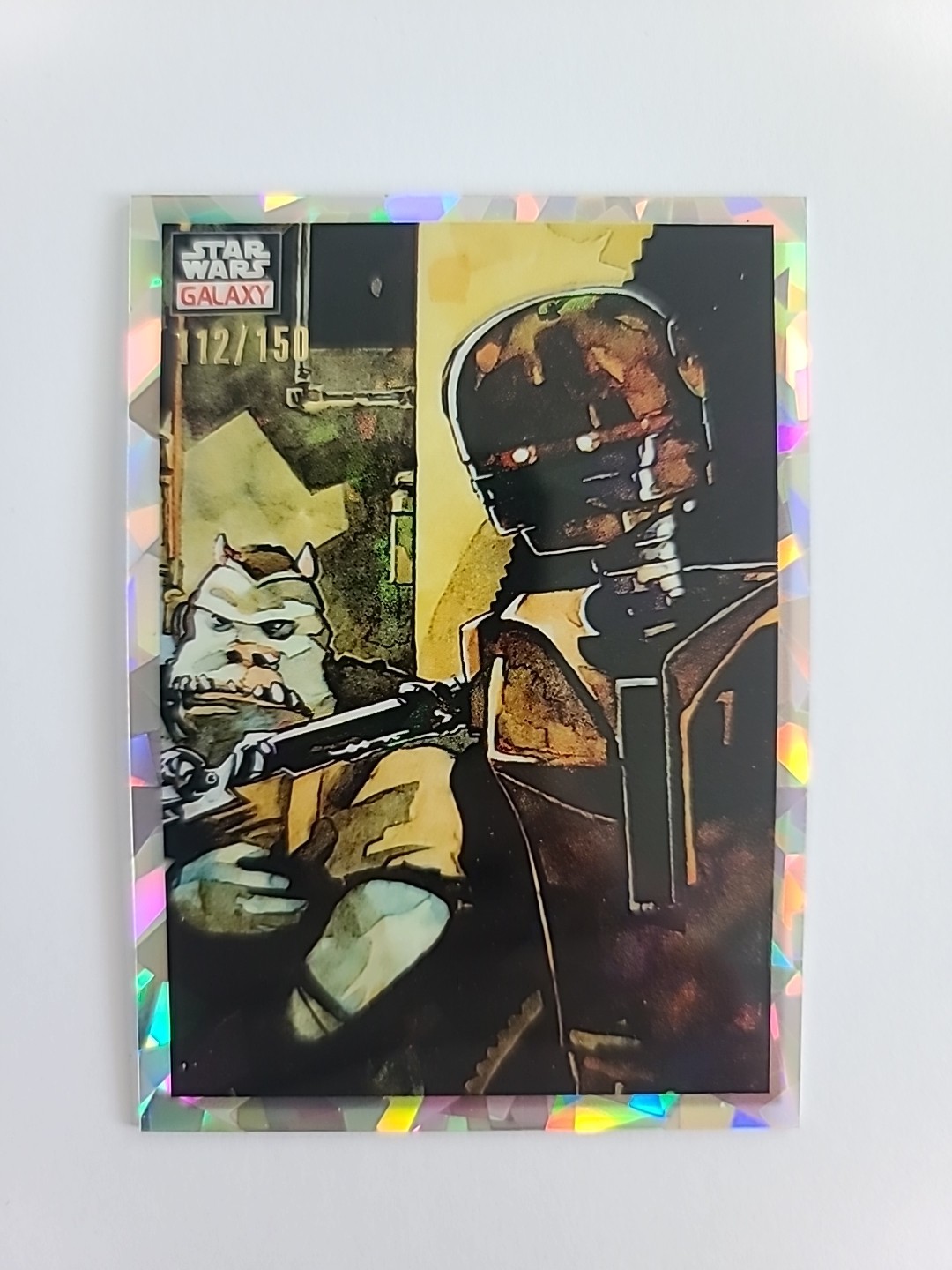 2023 The Torture Droid Topps Chrome Star Wars Galaxy Atomic Refractor #20 /150