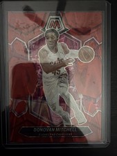2023-24 Panini Mosaic Red Wave Donovan Mitchell /299 NBA Cleveland Cavaliers