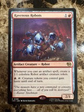 RAVENOUS ROBOTS Magic MTG Teenage Mutant Ninja Turtles