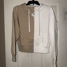 Gap Hooded Zip-Up Sweatshirt Size XS NWT