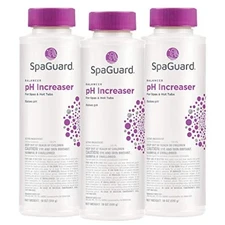 THREE Bottles x 18 oz. SpaGuard Increaser for Spas & Hot Tubs