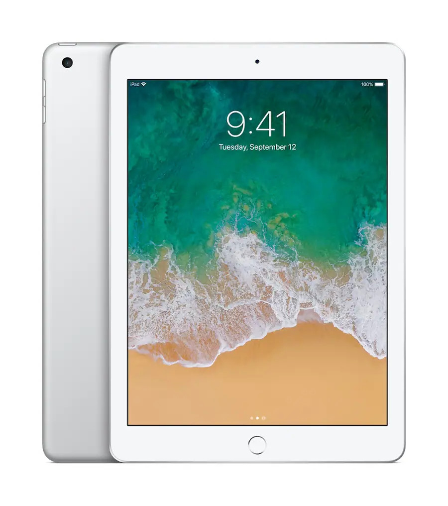 Apple iPad 9.7" 2017 5th Gen A1822 32GB Silver WiFi