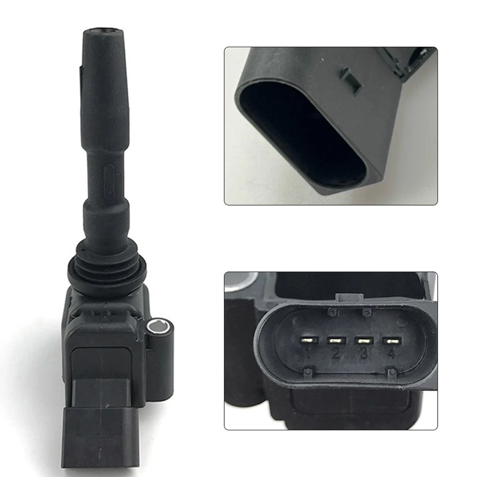 Ignition Coil for Seat and For Skoda 04E905110C Long Lasting Durability - Image 3 of 4