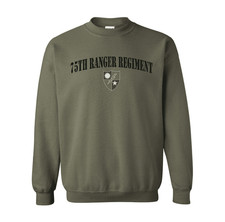 US Army 75th Ranger Regiment Subdued Sweatshirt Officially Licensed