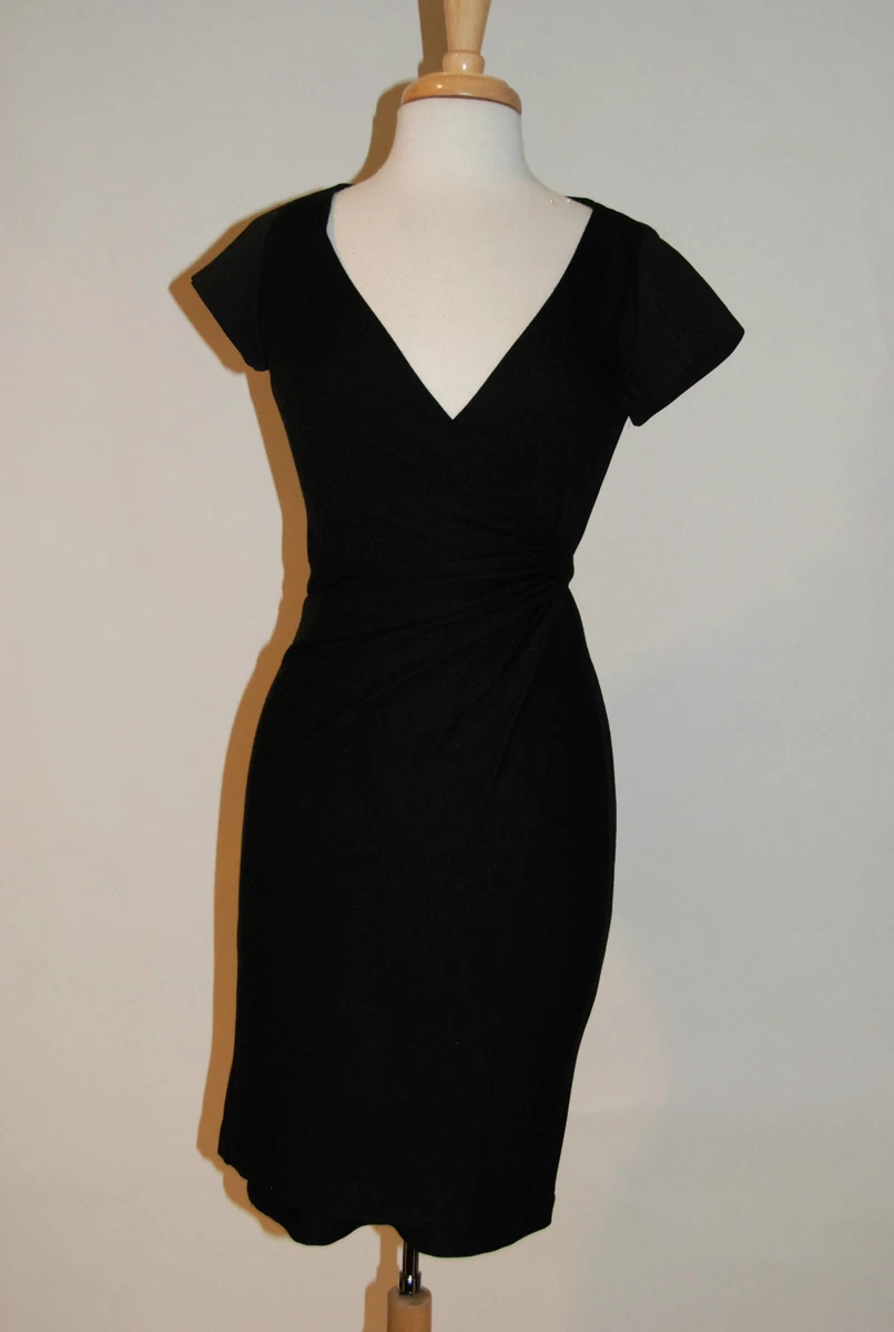 Dvf short sale sleeve wrap dress
