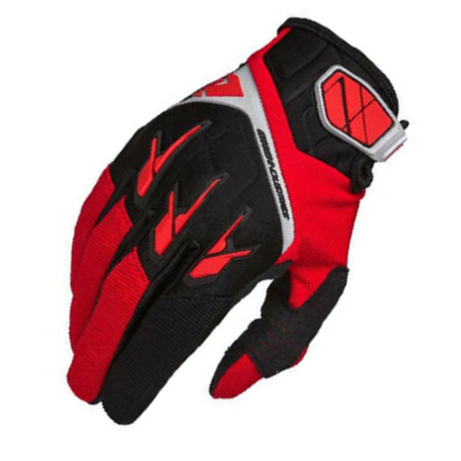 GUANTES PARA HOMBRES ONE INDUSTRIES ATOM MOTOCROSS MX ROJO/NEGRO nuevos gants bicicleta bmx mtb Foto 2 de 4