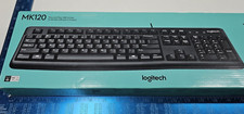 Logitech K120 USB Keyboard for PC - Black