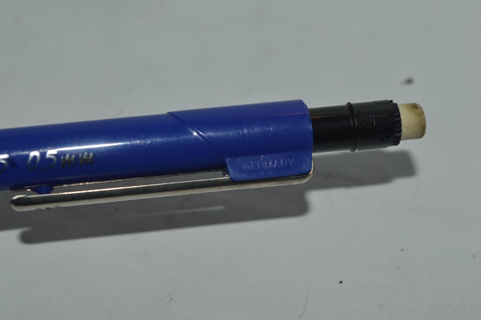 STAEDLER 775 05 Marsmicro Mechanical Pencil 0.5mm Blue Germany Tested Retired