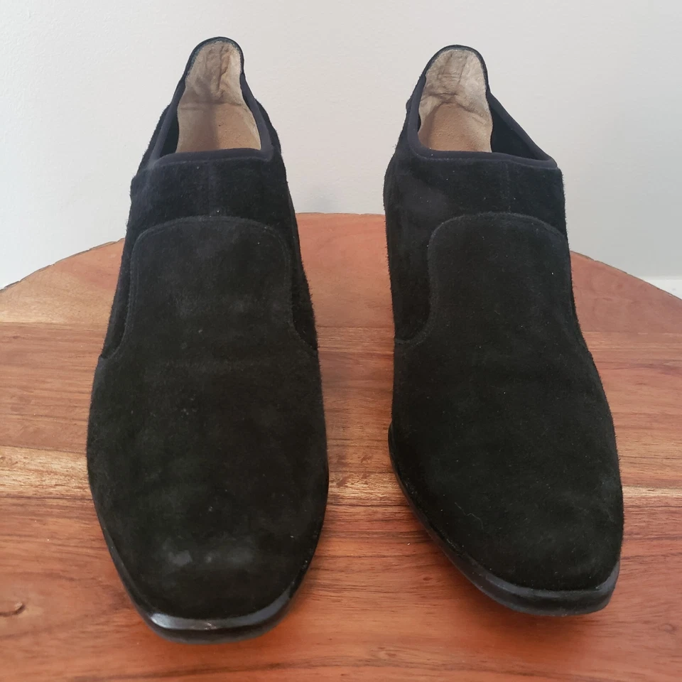 Ros Hommerson Mujer Gamuza Cuero Botines Zapatos Talla 8 Gótico Bruja Grunge Foto 2 de 4