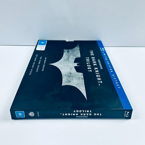 The Dark Knight Trilogy - Batman Limited Edition Giftset - Blu-Ray DVD DC Comics - Picture 5 of 14