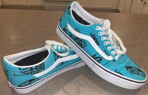 all turquoise vans
