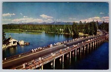 Fishing Bridge Yellowstone National Park Wyoming WY Postcard