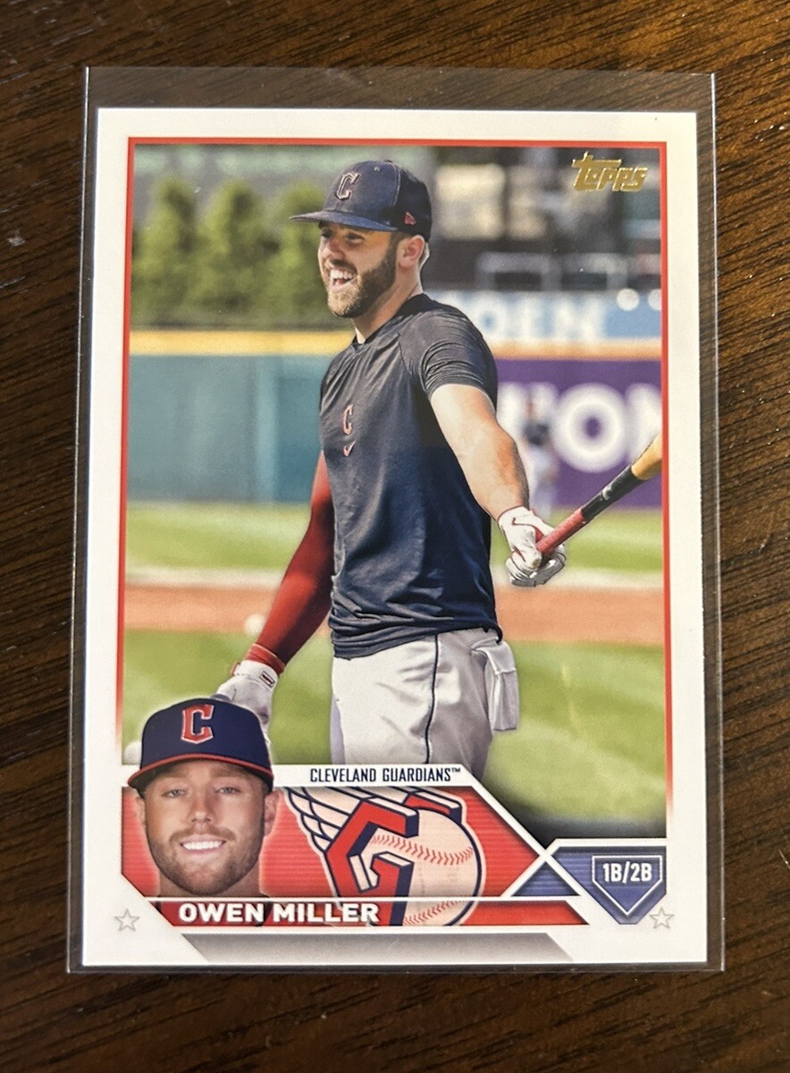 2023 Topps Series 1 Golden Mirror SSP Image Variation #213 OWEN MILLER Guardians