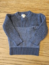 Cat  Jack Children's Long Sleeve Knit Sweater Navy Size 2T NWOT