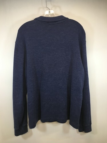 Men's Polo Ralph Lauren 1/4 Zip Pullover Sweater Size XL Color Royal Blue EUC - Picture 4 of 4