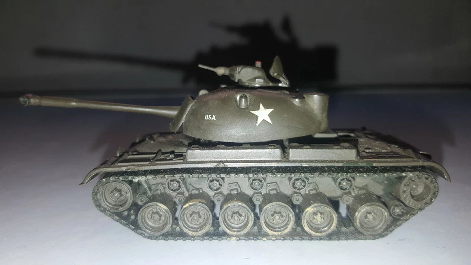 Roco minitanks .1 pz.US/NATO M48a1 NAM war da collezione verniciato - Immagine 4 di 4