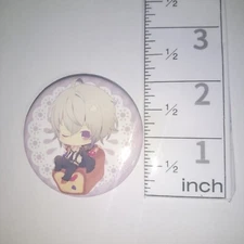 A75079 Collar x Malice Idea Factory Can badge Kei Okazaki