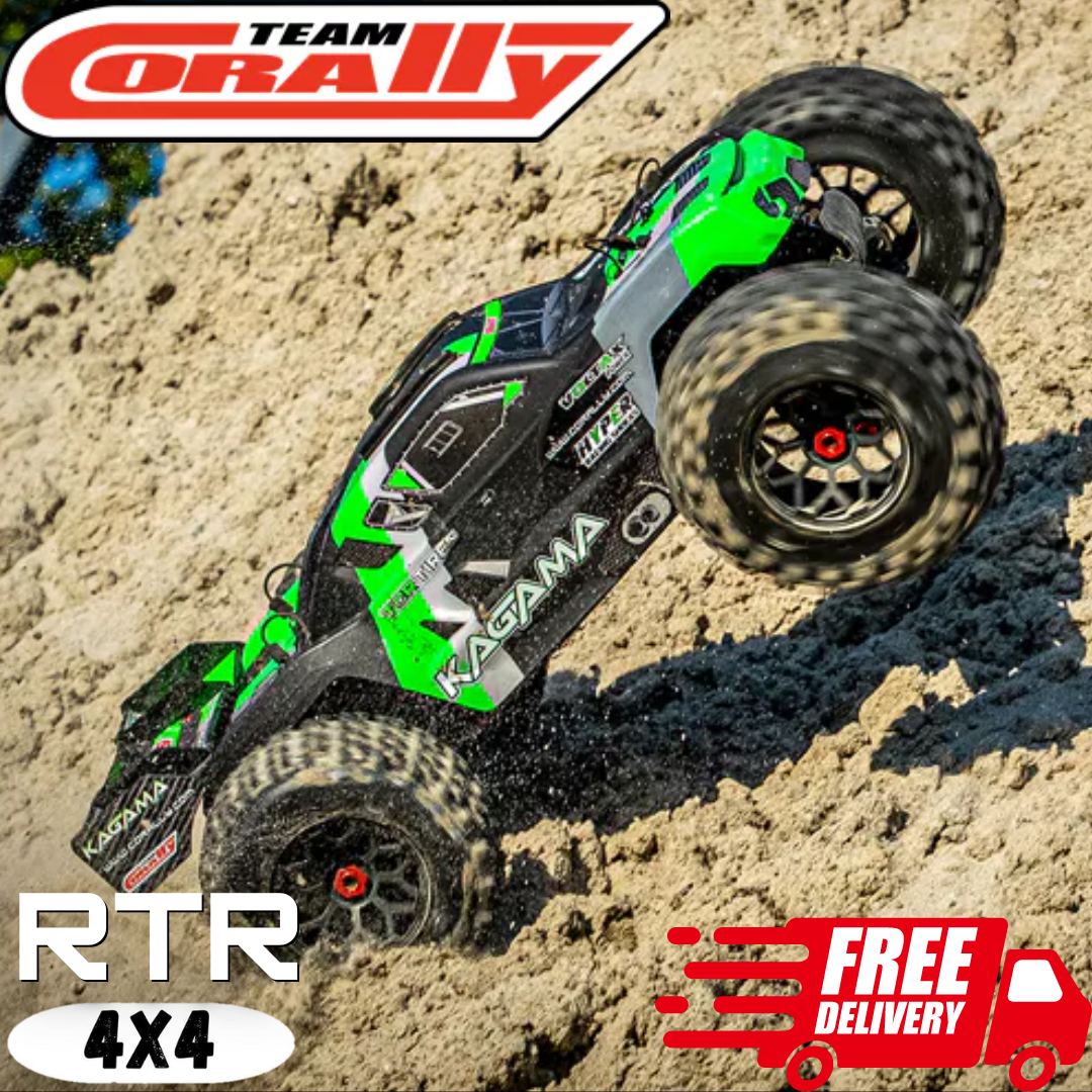 Team Corally Kagama XP 6S 1/8 RC Monster Truck 4x4 Brushless Car