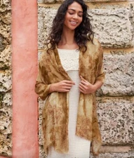 NWT Patricia Nash Italian Sketchbook Rectangular Scarf