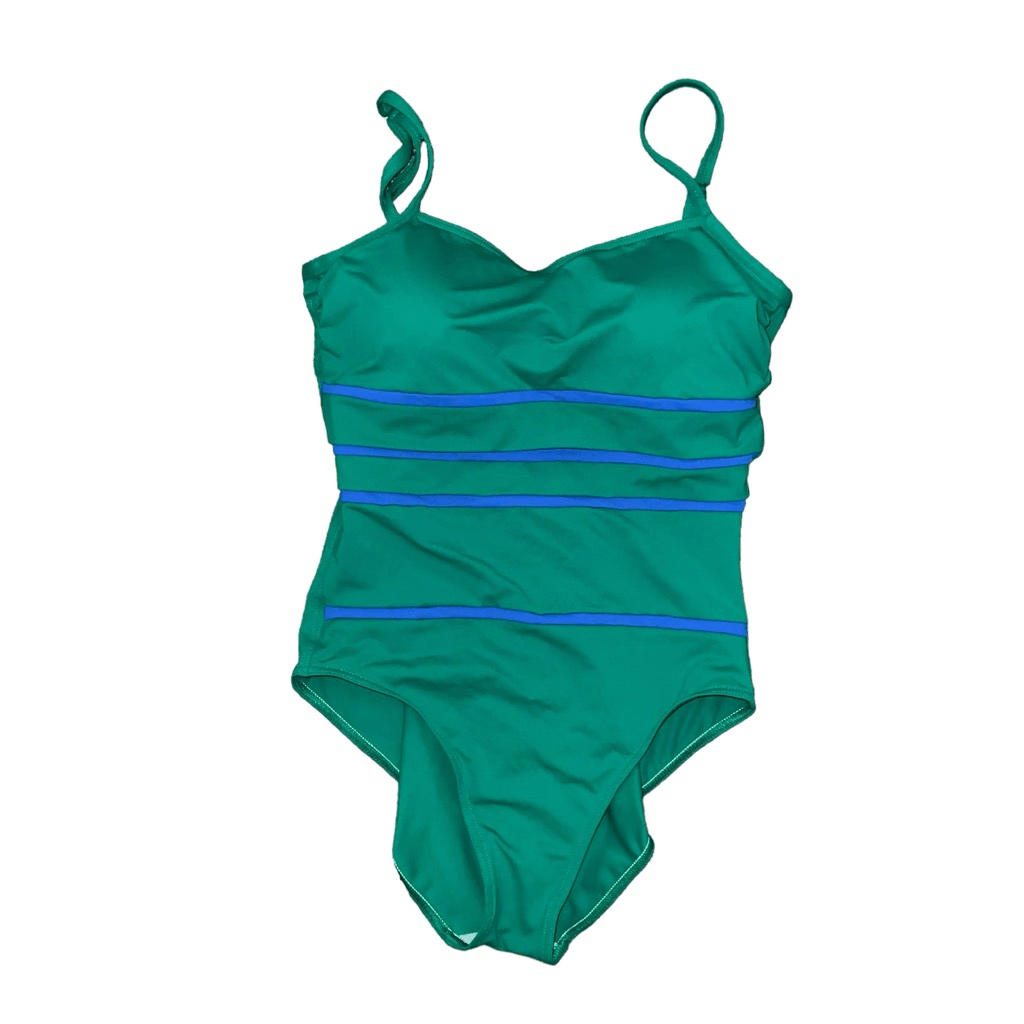 IODIS PAR PIERRE MARTINEZ Green & Blue Padded One Piece