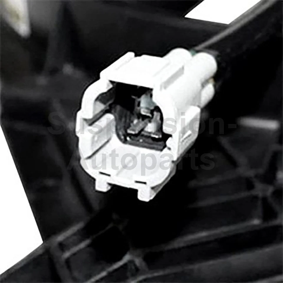 TYC Dual Radiator and Condenser Fan Fits 2009 2010 2011 2012 2013 Nissan Cube_SU - Image 3 of 3