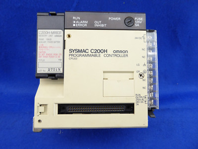 OMRON SYSMAC C200H-CPU03-E C200H CPU03 TOP CPU Unit 24VDC 40W