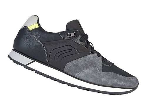 SCARPE SNEAKERS UOMO GEOX INVERNO U04AEC 022FU C9211 VITTORIALE ANTRACITE -  NER | eBay