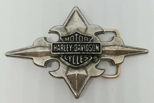 VINTAGE HARLEY DAVIDSONSTAR BELT BUCKLE MADE IN TAIWAN 70s