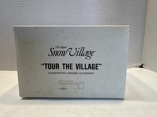 Dept 56 Original Snow Village -- Tour the Village 5452-6 (1993) - Imagen 8 de 8