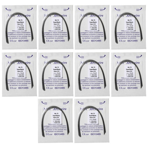 Dental Ortho Supper Elastic Niti Round Arch Wire 012/0.14/0.16/ 0.18/0.20 po - Afbeelding 69 van 82