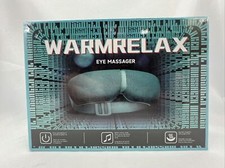 Warmrelax Heated Eye Massager/Music/Fatigue Relief Better Sleep - Free Ship