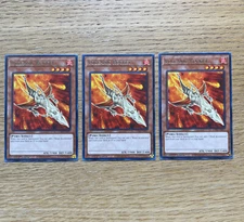 Yugioh X3 Volcanic Rocket Rare LD10-EN027 Soul Burning Volcano LD 1st ED.